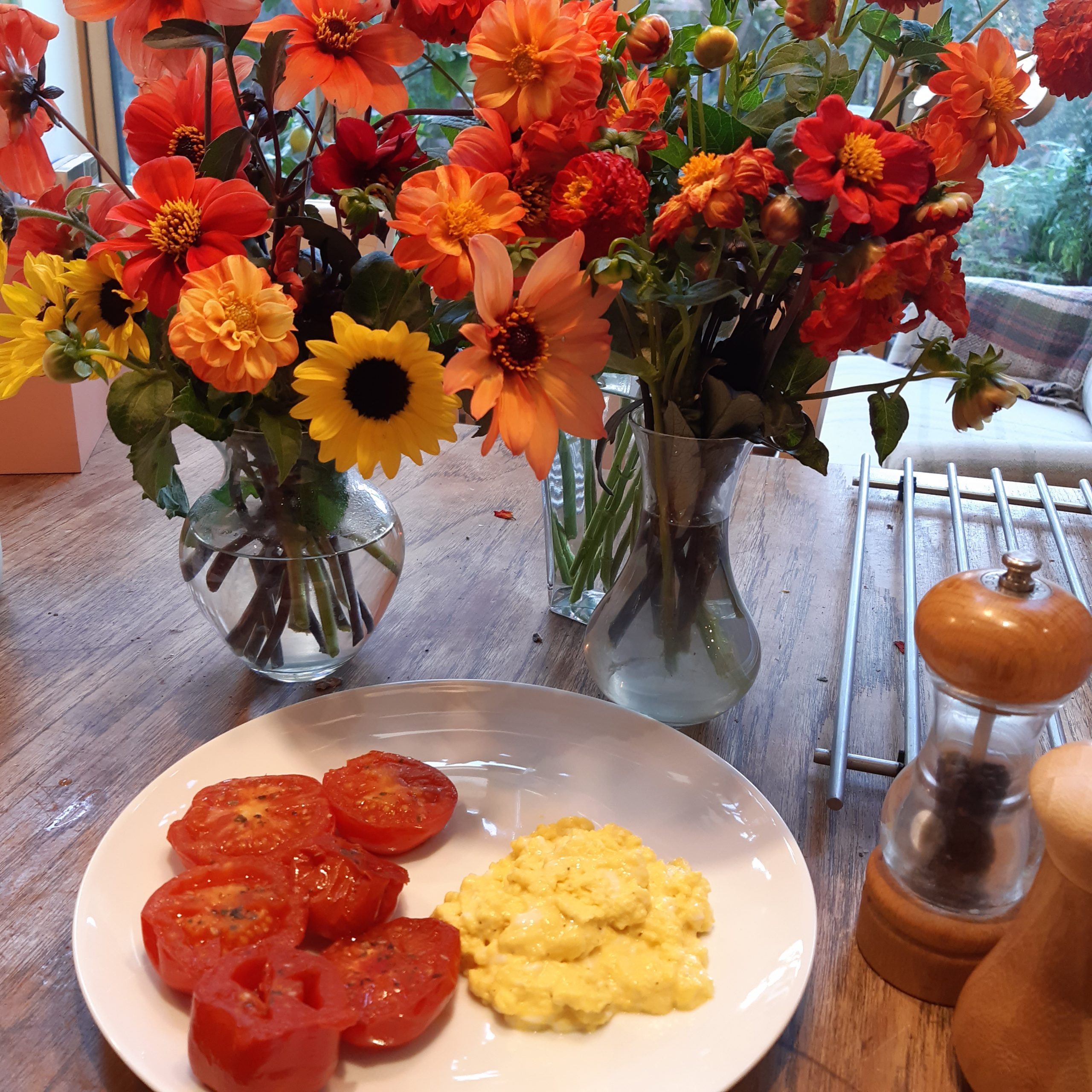 Colour coordinated breakfast!